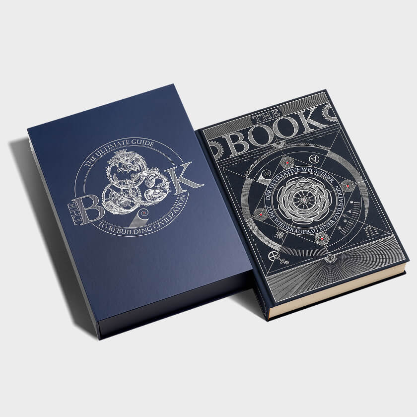The Book in einer Geschenkbox. Der ultimative Wegweiser zum Wiederaufbau einer Zivilisation. Deutsche Version. #2